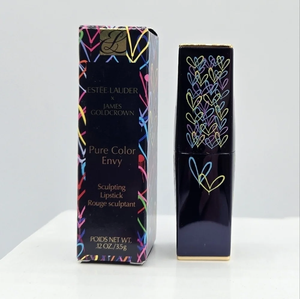 Estee Lauder James Goldcrown Carnal Pure Color Envy Sculpting Lipstick